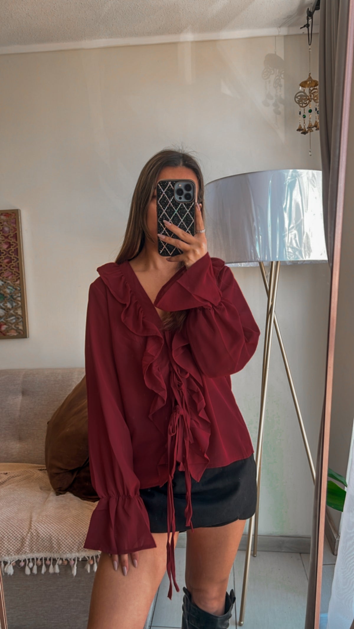 Blusa Romántica Volantes