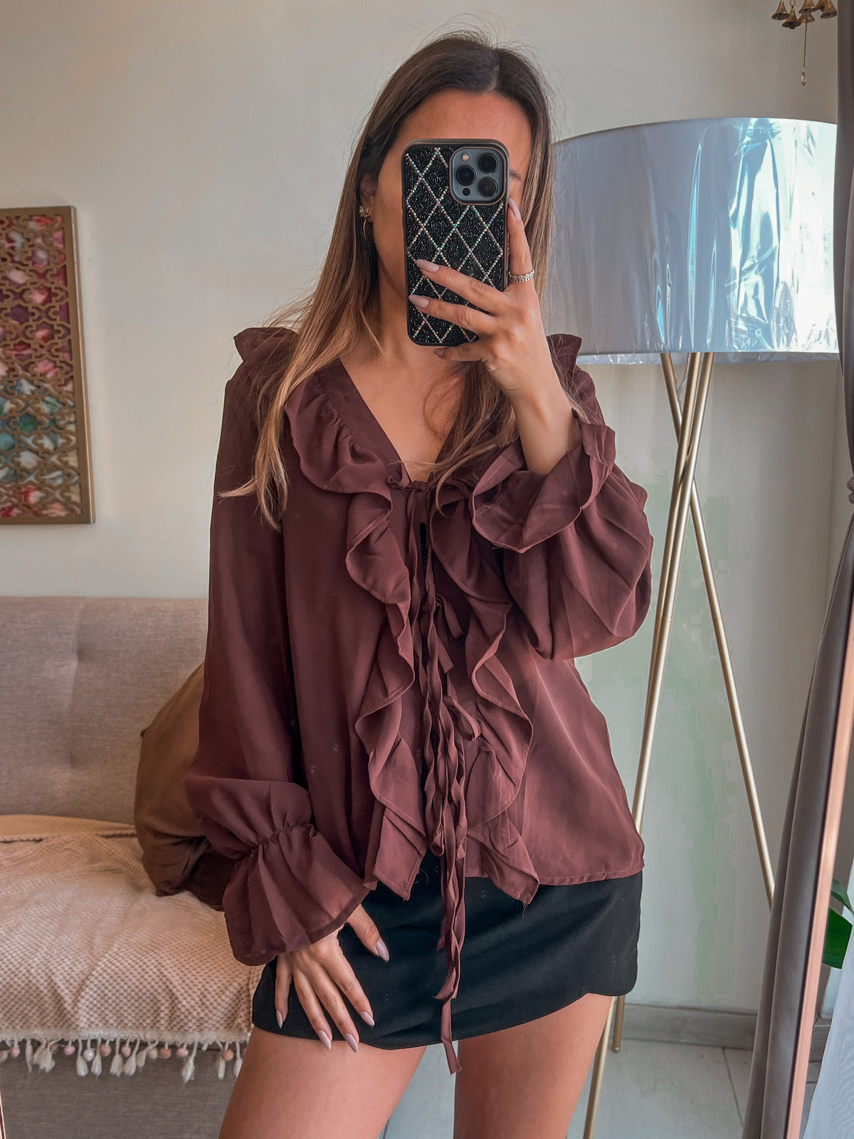 Blusa Romántica Volantes