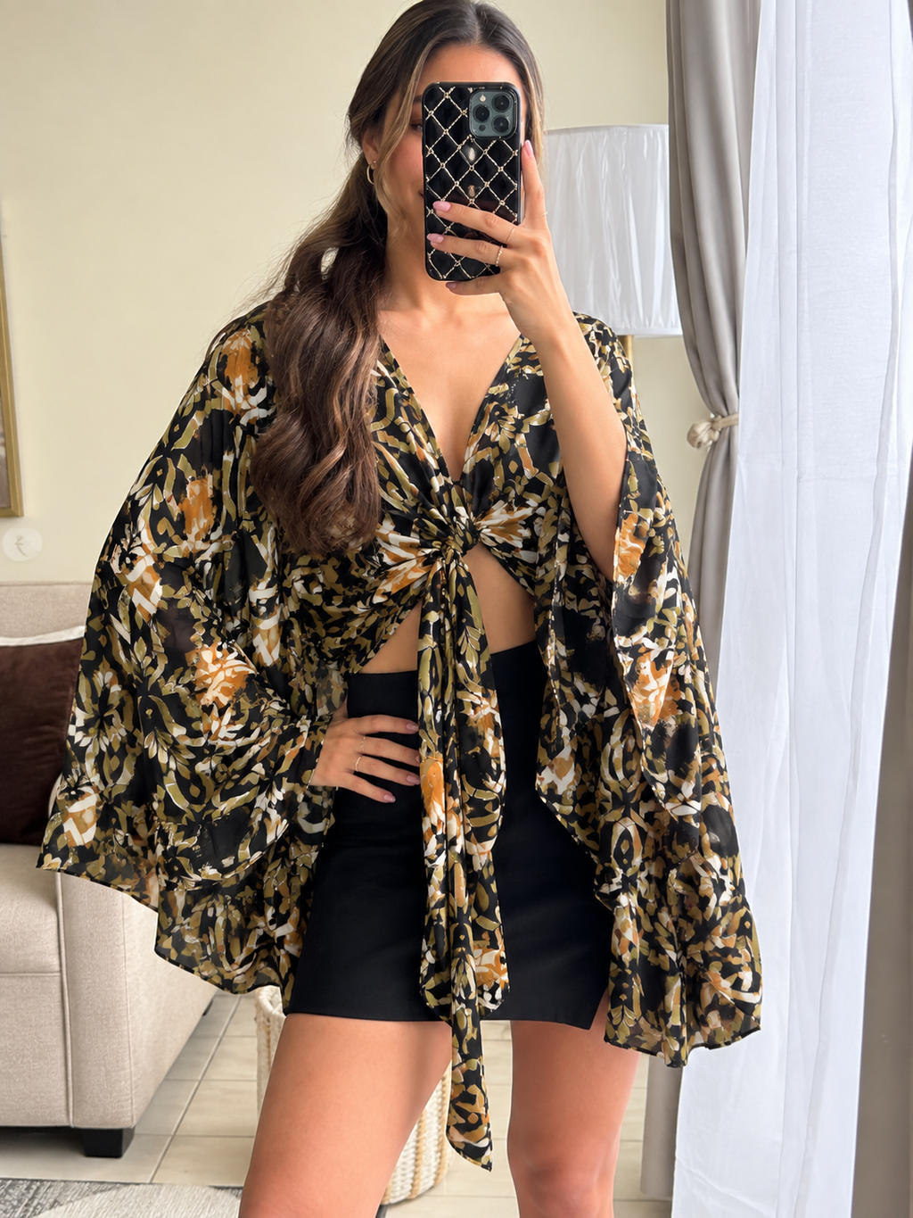 Blusa seda