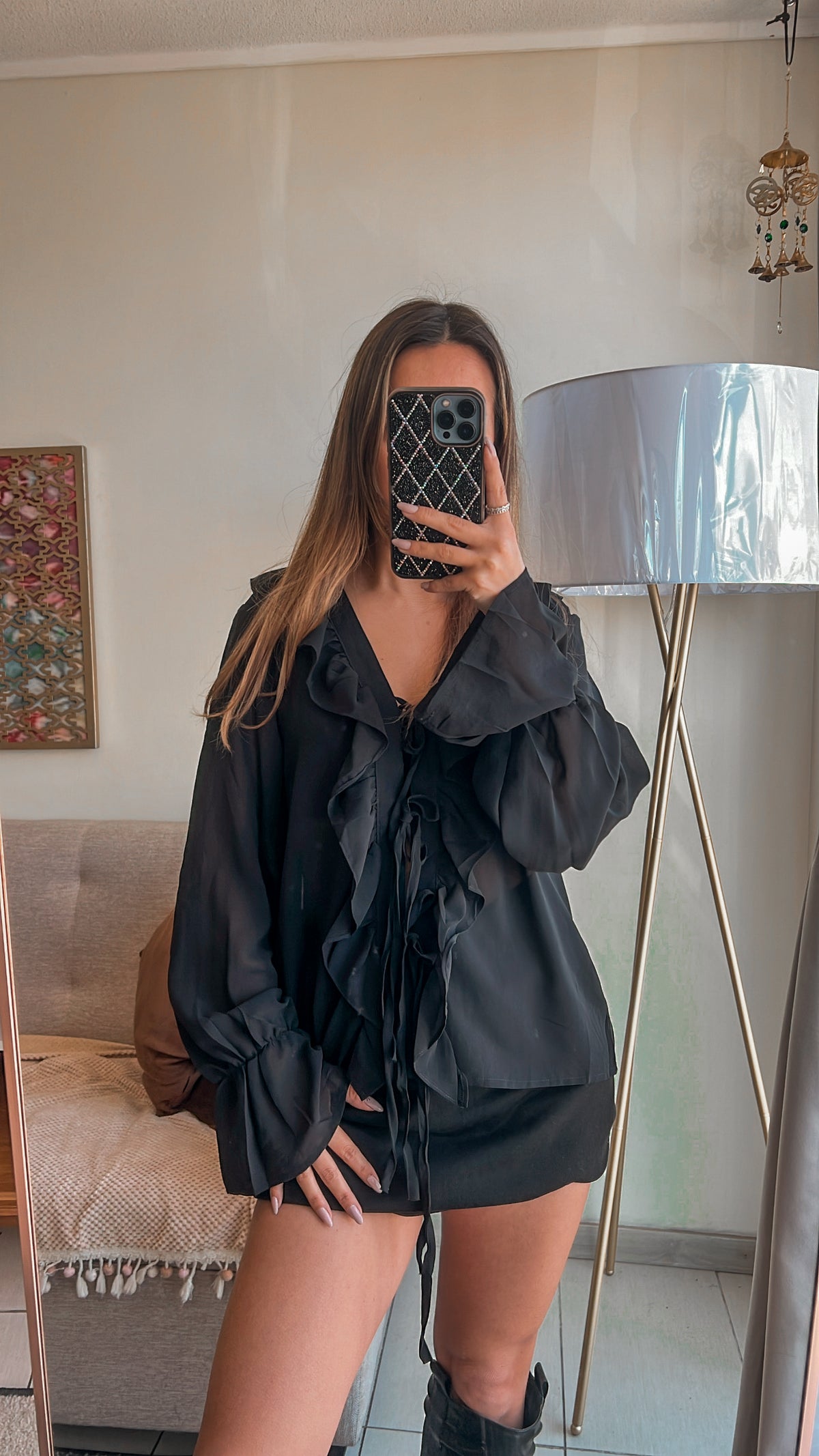 Blusa Romántica Volantes