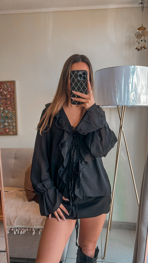 Blusa Romántica Volantes