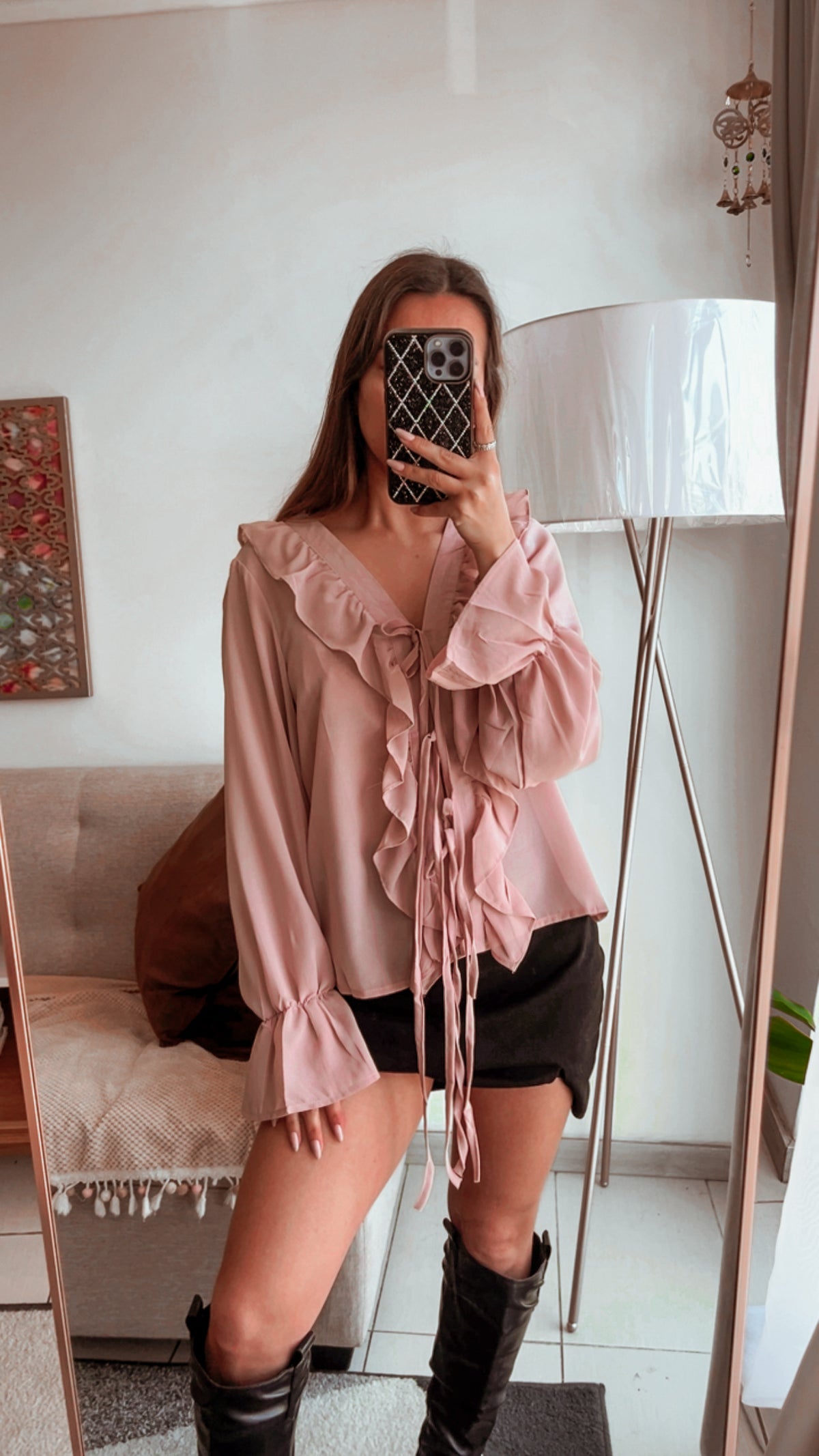 Blusa Romántica Volantes