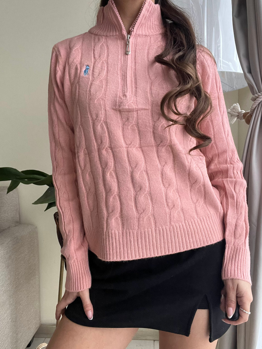 suéter polo